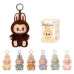 Labubu Süpriz Peluş Oyuncak - Açık Pembe - Mor