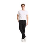 LACARINO Erkek Jogger Jean Pantolon, Siyah, 34 Beden