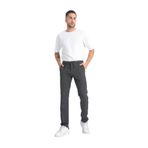 LACARINO Erkek Slim Fit Yüksek Bel Pantolon, Antrasit, 32 Beden