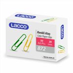 Lacco 28 mm Renkli 50 Adet Ataş