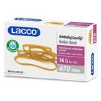 Lacco Ambalaj Lastiği Geniş 50 gr%100 Kauçuk