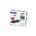 Lacco BRITE 210 Fosforlu Kalem - Pembe 10 LU KUTU