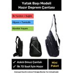 Lacheln Yatak Başı Mini Paket Hazır Deprem Çantası Ilk Yardım Seti Çanta Afad Akut Çanta Acil Durum Yaşam Kiti El Çantası
