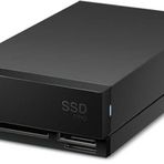 LaCie 1big Dock SSD Pro, 2TB, harici SSD yuvası, PC Mac iPad & iPhone, 1 ay Adobe All Apps, Data Rescue Service (STHW2000800)