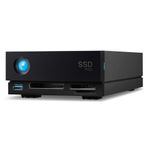 LaCie 1big Dock SSD Pro, 4TB, harici SSD yuvası, PC Mac iPad & iPhone, 1 ay Adobe All Apps, Data Rescue Service (STHW4000800)