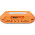 Lacie 4tb Lacie STMF4000400 USB 3.2 Rugged Mini Taşınabilir SSD - Turuncu