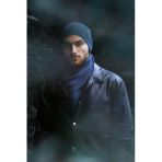 Lacivert Atkı Bere Takım 7567