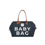 Lacivert Baby Bag Baskılı Bebek Bakım Çantası M000002169