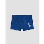 Lacivert Baskılı Erkek Çocuk 3'lü Boxer