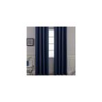 Lacivert Blackout Karartma Fon Perde - 100 x 260 cm