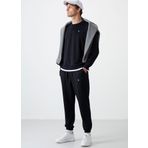 Lacivert Casual O Yaka Jogger Erkek Oversize Eşofman Takımı - 85120