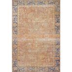 Lacivert Çerçeveli Modern Geometrik Etnik Desenli Boho Makinada Yıkanabilir Hafif Hav Toz Vermez Leke Tutmaz Kaymaz Taban Dijital Makine Baskı Halı Oturma Odası Salon Yolluk Koridor Mutfak Halısı