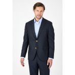 Lacivert Düz Gabardin Mono Yaka 2 Düğme 4 Drop Comfort Fit Basic Ceket 1002250006_206 - Regular Fit - 56