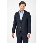 Lacivert Düz Gabardin Mono Yaka 2 Düğme 4 Drop Comfort Fit Basic Ceket 1002250006_206