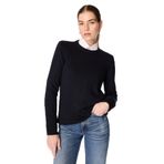Lacivert Kadın Bisiklet Yaka Basic Kazak ML4WL-KZK-9010