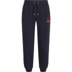 Lacivert Kadın Yüksek Bel Standart Kalıp Nakışlı Eşofman Altı Reg Varsıty Crest Sweatpants - XS
