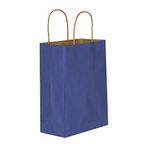 Lacivert Kağıt Hediye Ve Alışveriş Çantası(25x12x31) 25 Adet