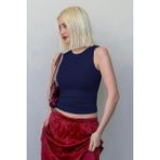 Lacivert Kalın Askılı Regular Kesim Basic Atlet MG2059 - XL
