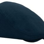 Lacivert Kasket Pamuklu London Flat Cap Şapka