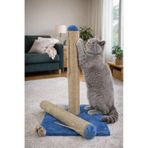 Lacivert Kedi Tırmalama Tahtası Yedek Borulu-42cm lacivert