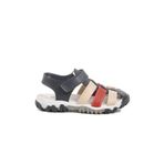 Lacivert Kırmızı Cırtlı Erkek Çocuk Spor Sandalet 173101 P