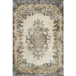Lacivert Klasik Modern Geometrik Etnik Eskitme Desenli Boho Makinada Yıkanabilir Hafif Hav Toz Vermez Leke Tutmaz Kaymaz Taban Dijital Makine Baskı Halı Oturma Odası Salon Yolluk Koridor Mutfak Halısı