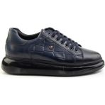Lacivert Leather Erkek Sneaker E01401099841