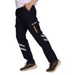 Lacivert Likralı 112 Acil Sağlık Pantolonu Unisex, Lacivert, S