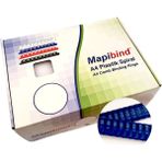 Lacivert Plastik Spiral 38MM, 50 Adet, Dayanıklı ve Pratik Kullanım Için Idealdir - Seçenek 1 - Ahşap - Bej - Siyah