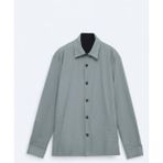 Lacivert Regular Fit Gömlek Yaka Casual Dokuma Mont - 2XL