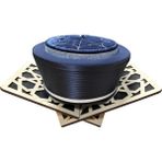 Lacivert Sarık,takke,cübbe,fes,yummuşk Sarık, S088 - 58 cm - 166-Lacivert