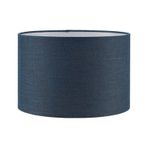 Lacivert Silindir Lambader Başlığı Çap 30 Cm Kumaş Lb818