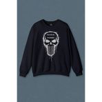 Lacivert Sweatshirt Tactical Patriot Military Vatansever Savaşçı Baskılı Unisex Sweat Lacivert