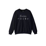 Lacivert Sweatshirt The Barista Coffee Kahve Espresso Maker Syphon Baskılı Unisex Sweat Lacivert