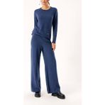 Lacivert Triko Pantolon ve Kazak Suit 28859 - 01L-Lacivert