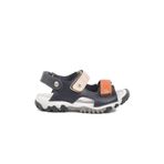 Lacivert Turuncu Cırtlı Erkek Çocuk Spor Sandalet 173110 P