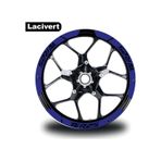 Lacivert Yamaha Yzf R25 Geniş Jant Sticker Etiket Modeli