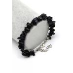 Lacivert Yıldız Taşı Çelik Klipsli Kırıktaş Bileklik - Blk-2233