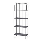 Lacko Acik Raf Unitesi, Gri Meridyendukkan Ic-Dis Mekan 61X32x160 Cm