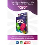 LAÇO KİDS CEO FLIP YETİŞKİNLER, ÇOCUKLAR VE AİLE İÇİN EĞLENCELİ KART OYUNU PİS 7'Lİ