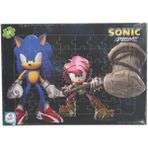 Laço Kids SO7868 Sonic 48 Parça Frame Puzzle