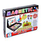 Laço Kids-Utku Oyuncak LC7163 3 Yaş 3'lü Manyetik Aktiviteler Set+Puzzle+Tangram+Yazı Tahtası