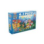 Laço Kids-Utku Oyuncak PW7931 Paw Patrol 4 in 1 Puzzle