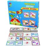 Laço LC024 Eğitici Hafıza Oyunu İngilizce Nesneler Puzzle