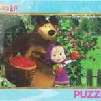 Laço Maşa Koca Ayı 24 Parça Puzzle