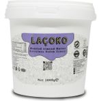 Laçoko 1 kg Kova Şekersiz Katkısız Glutensiz Vegan Doğal Badem Ezmesi