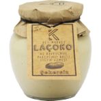LAÇOKO 350 Gram Şekersiz, Katkısız, Glutensiz, Doğal Az Kavrulmuş (ÇİĞ) Parçacıklı Ballı Yer Fıstığı Ezmesi (350 Gram)