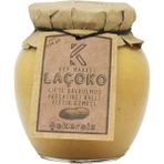 Laçoko 350 Gram Şekersiz, Katkısız, Glutensiz,Doğal Çifte Kavrulmuş Parçacıklı Ballı Yer Fıstığı Ezmesi (350 Gram) - 330 gr