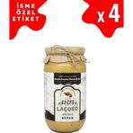 Laçoko 4 kg İsme Özel Şekersiz,Glutensiz,Doğal Çifte Kavrulmuş Parçacıklı Extra Crunchy Fıstık Ezmesi