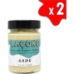 Laçoko 640 Gram Şekersiz, Katkısız, Glutensiz, Vegan, Doğal Az Kavrulmuş (Çiğ) Yer Fıstığı Ezmesi